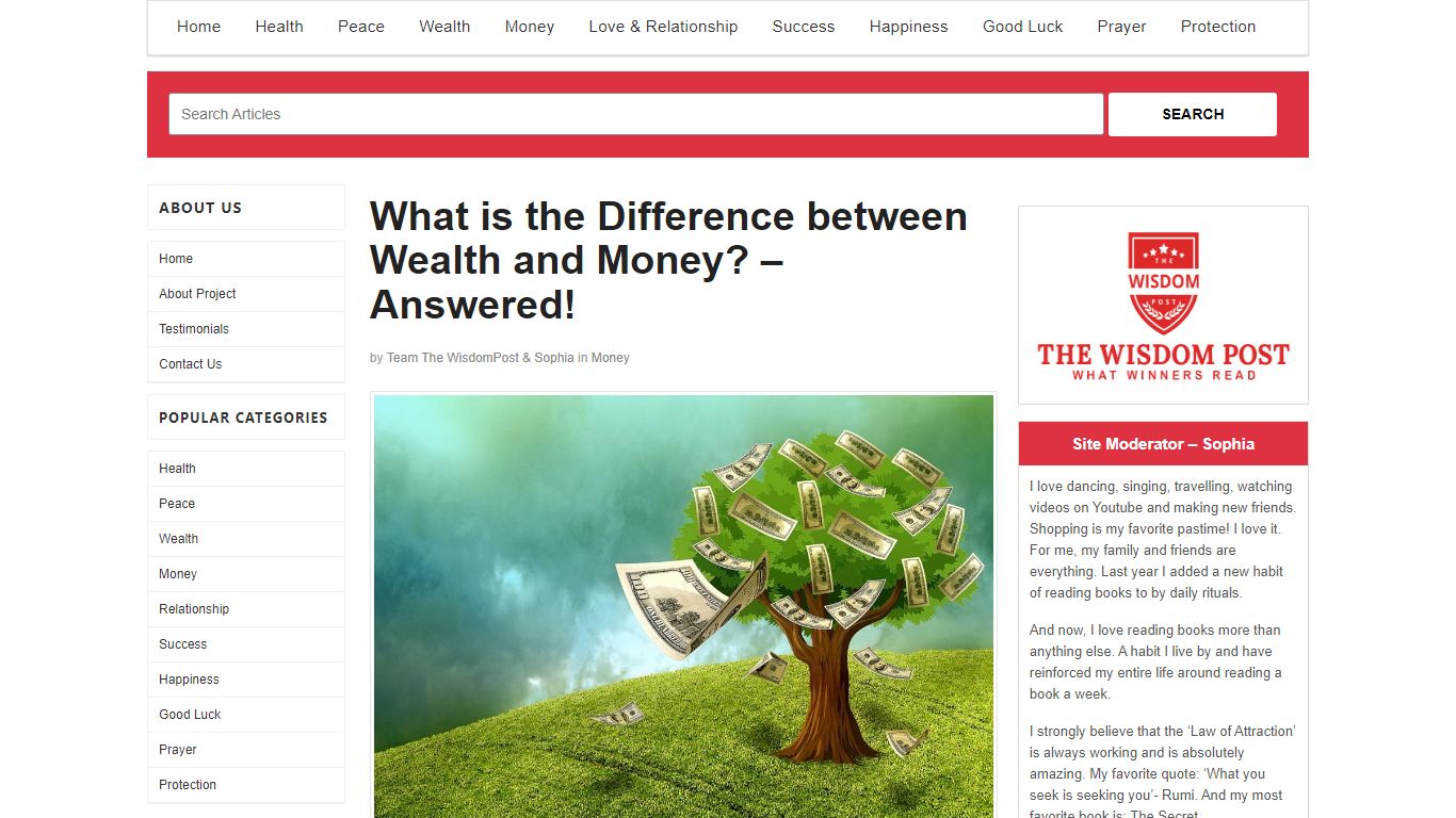 What is the Difference between Wealth and Money? - Answered!